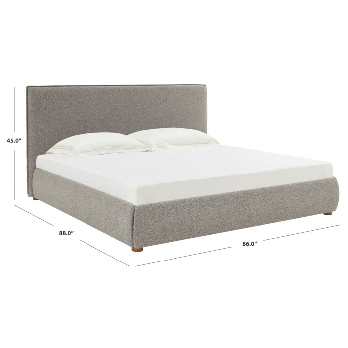Callahan Upholstered Bed & Reviews Birch Lane
